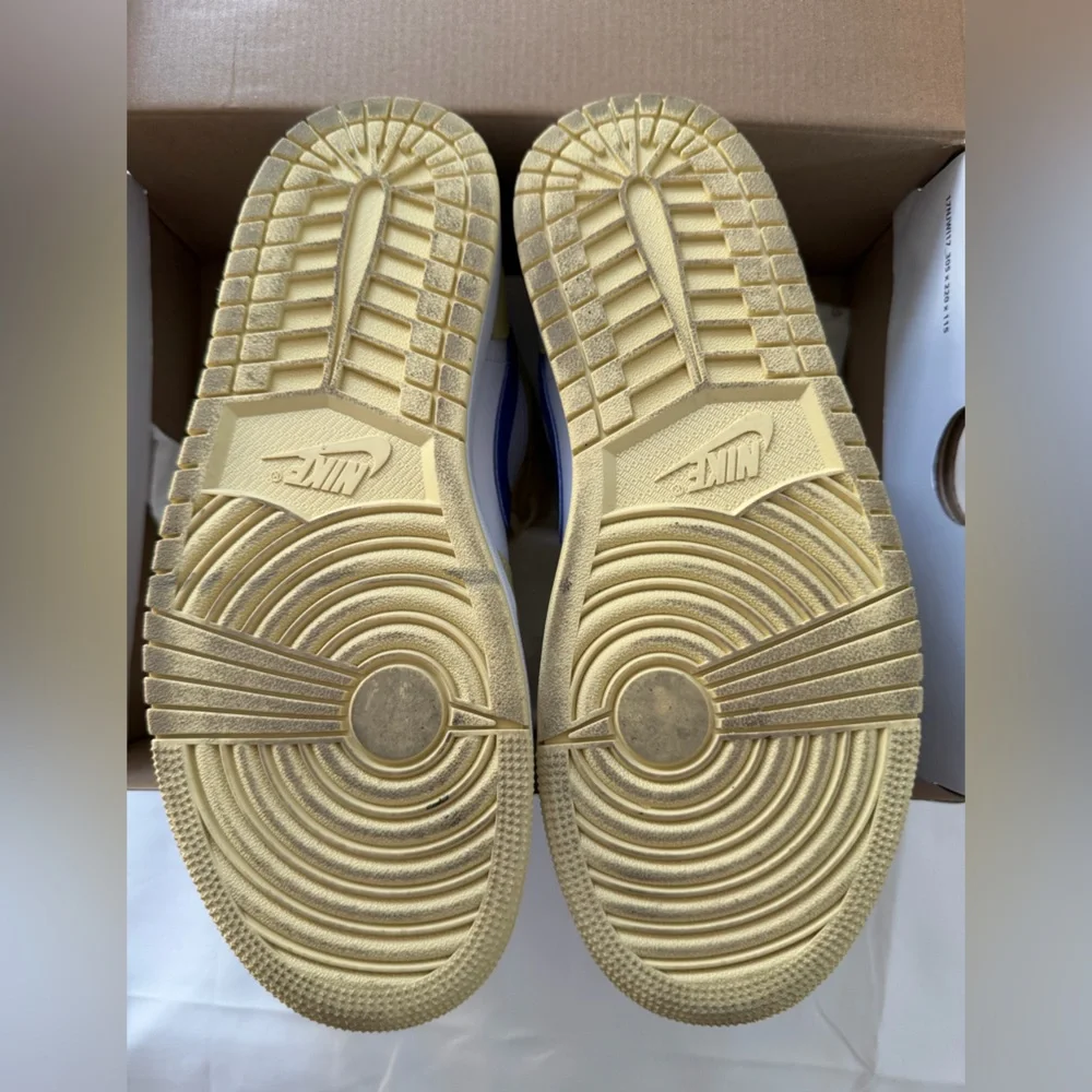 Nike Air Jordan 1 Mid, Lemon Wash - Picture 8 of 8